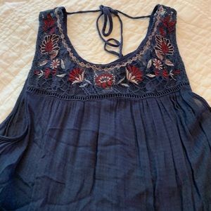 Boho summer tank top